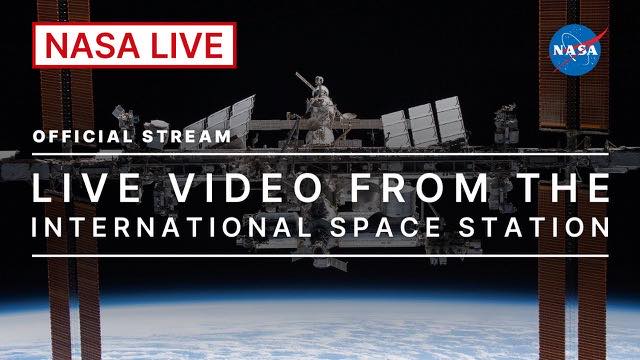 国際宇宙ステーションから見る地球の配信ページの表紙画像