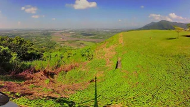 賽嘉 飛行傘の離陸場 360度全景の見本画像（2026年10月）
