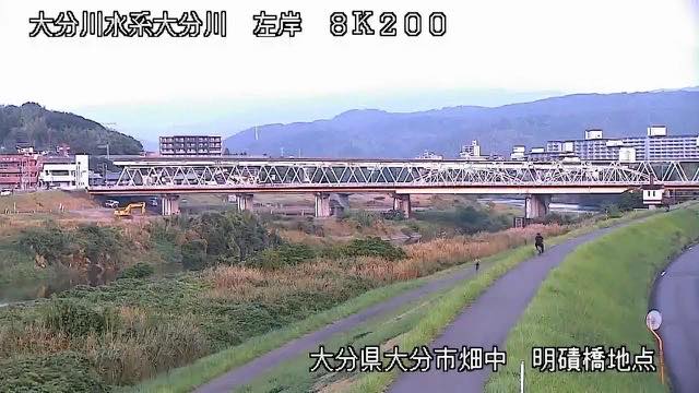 大分川の見本画像（2026年8月）